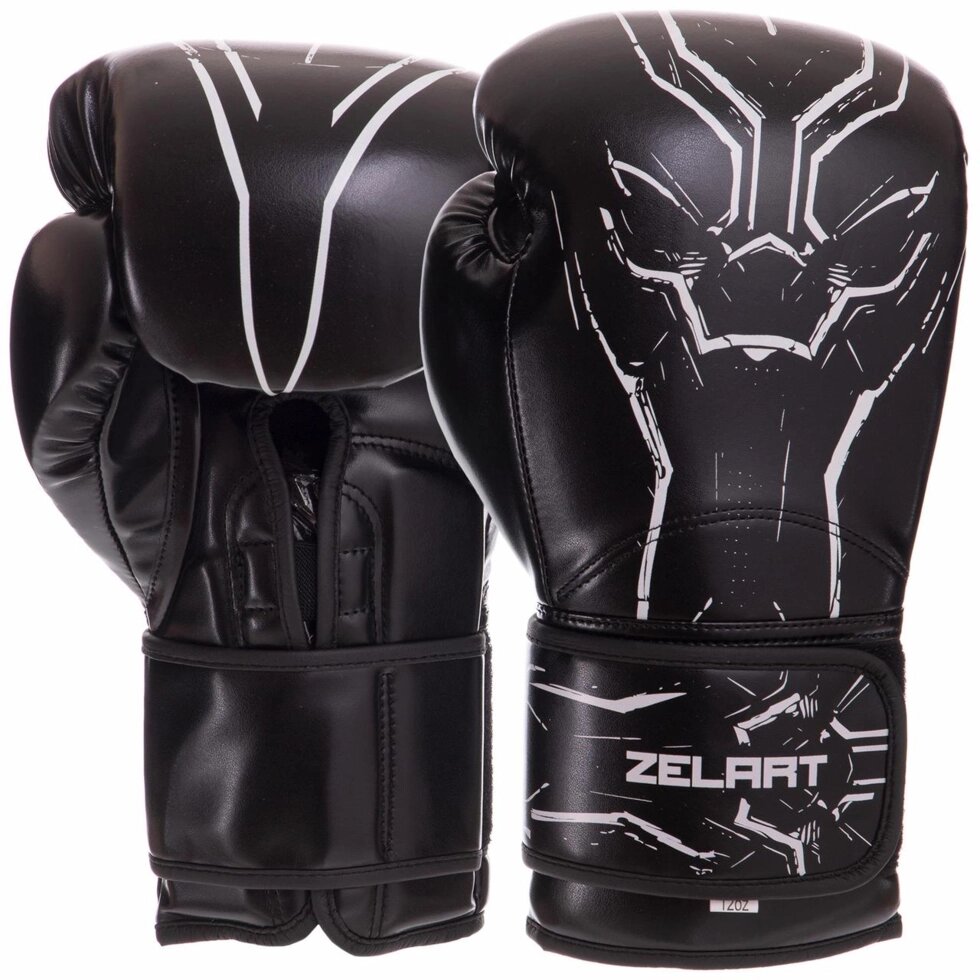 Перчатки боксерские Zelart BO-2889 10-14 унций цвета в ассортименте ##от компании## Спортивный интернет - магазин "One Sport" - ##фото## 1