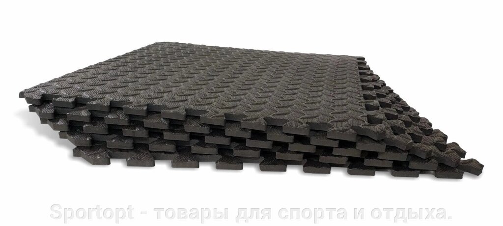 Килим-пульз EVA START 50x50 X1 CM Чорний від компанії Sportopt - товари для спорту і відпочинку. - фото 1