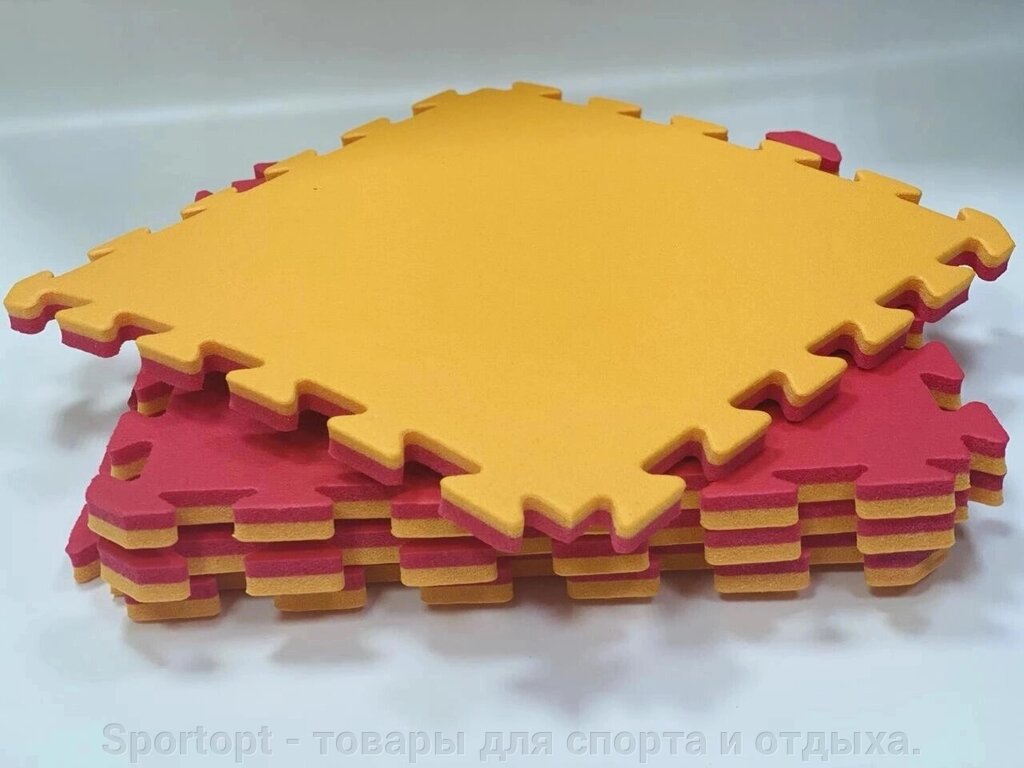 Килимок-пазл Спорт 20 з пінополіетилену 50х50х2 см від компанії Sportopt - товари для спорту і відпочинку. - фото 1