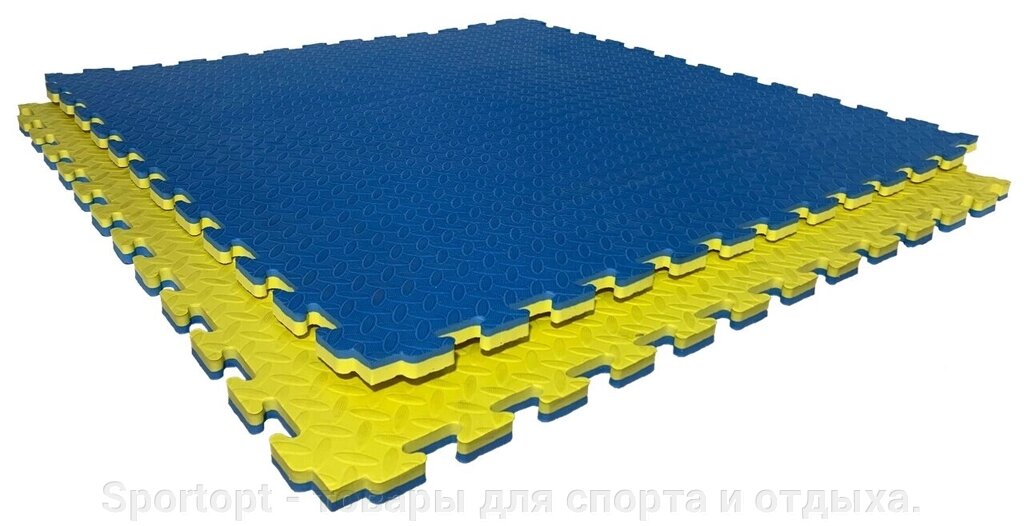 Килимок-пазл з еви, татамі "ластівчин хвіст" 100х100х2см 120 щільність від компанії Sportopt - товари для спорту і відпочинку. - фото 1