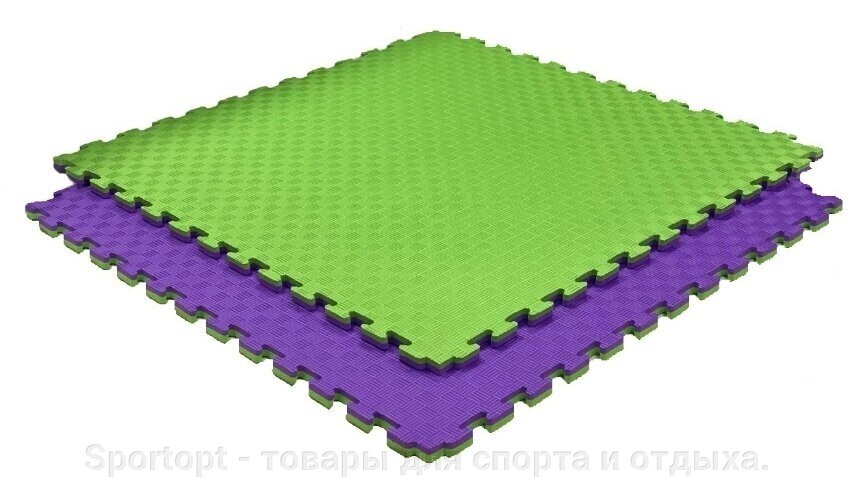 Мат – татамі ластівчин хвіст мат-пазл ева 1мх1мх2см від компанії Sportopt - товари для спорту і відпочинку. - фото 1
