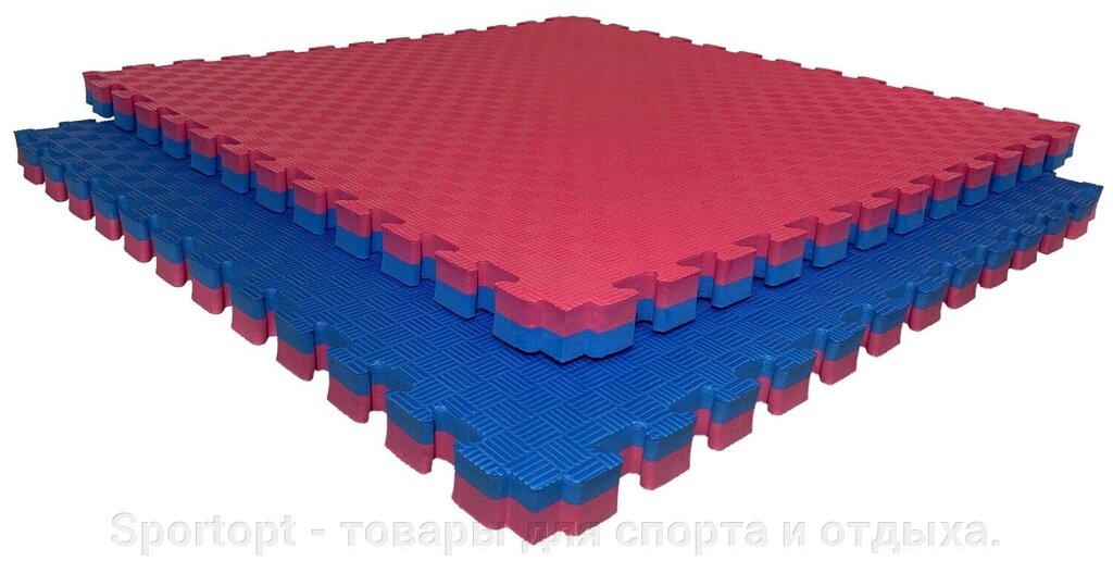 Мат – татамі ластівчин хвіст, мат пазл ева 1мх1мх2см від компанії Sportopt - товари для спорту і відпочинку. - фото 1