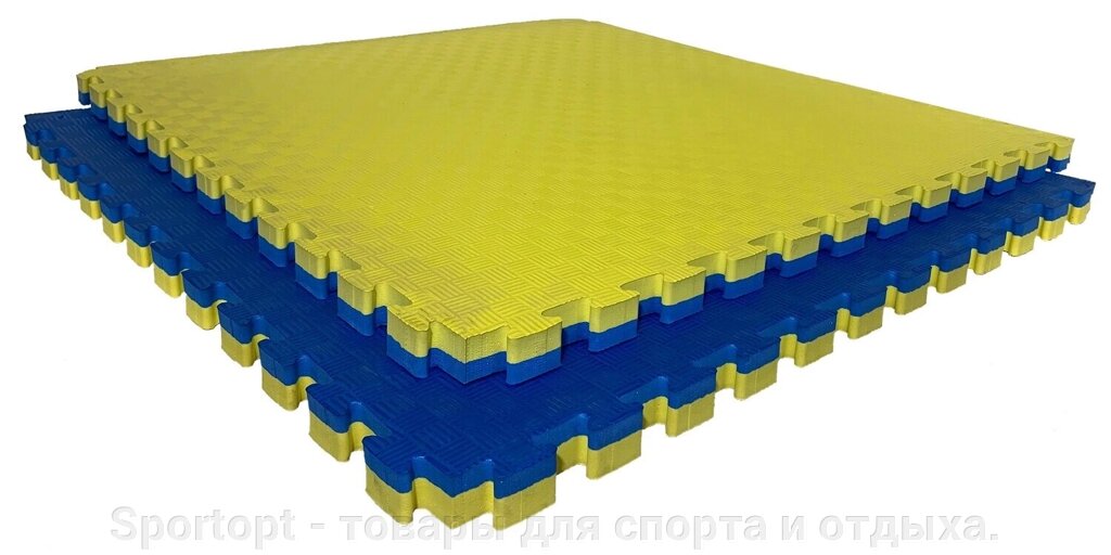 Мат татамі ластівчин хвіст, мат пазл ева 1мх1мх3см від компанії Sportopt - товари для спорту і відпочинку. - фото 1