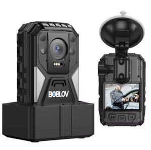 Боді камера BOBLOV B4K4, GPS, 128GB (1253)