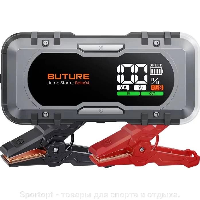 Пусковий пристрій Buture Beta04 (6000A, 27000mAh / 99.9Wh) (1286) від компанії Sportopt - товари для спорту і відпочинку. - фото 1
