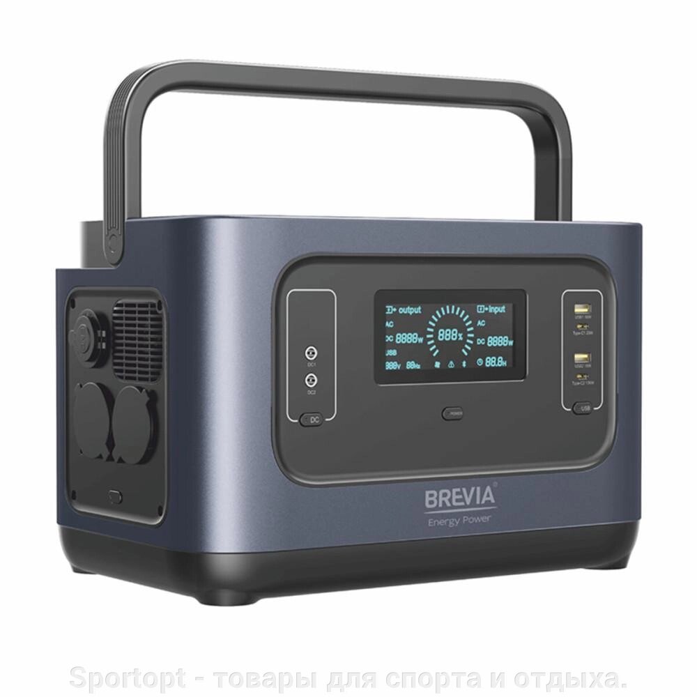 Станція зарядна Brevia EPOWER2000 2150WH LIFEPO4 48000 mAh/44,8V від компанії Sportopt - товари для спорту і відпочинку. - фото 1