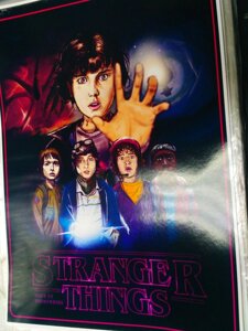 Постер плакат Дуже дивні справи Stranger Things 42х29 см А3 (422039)