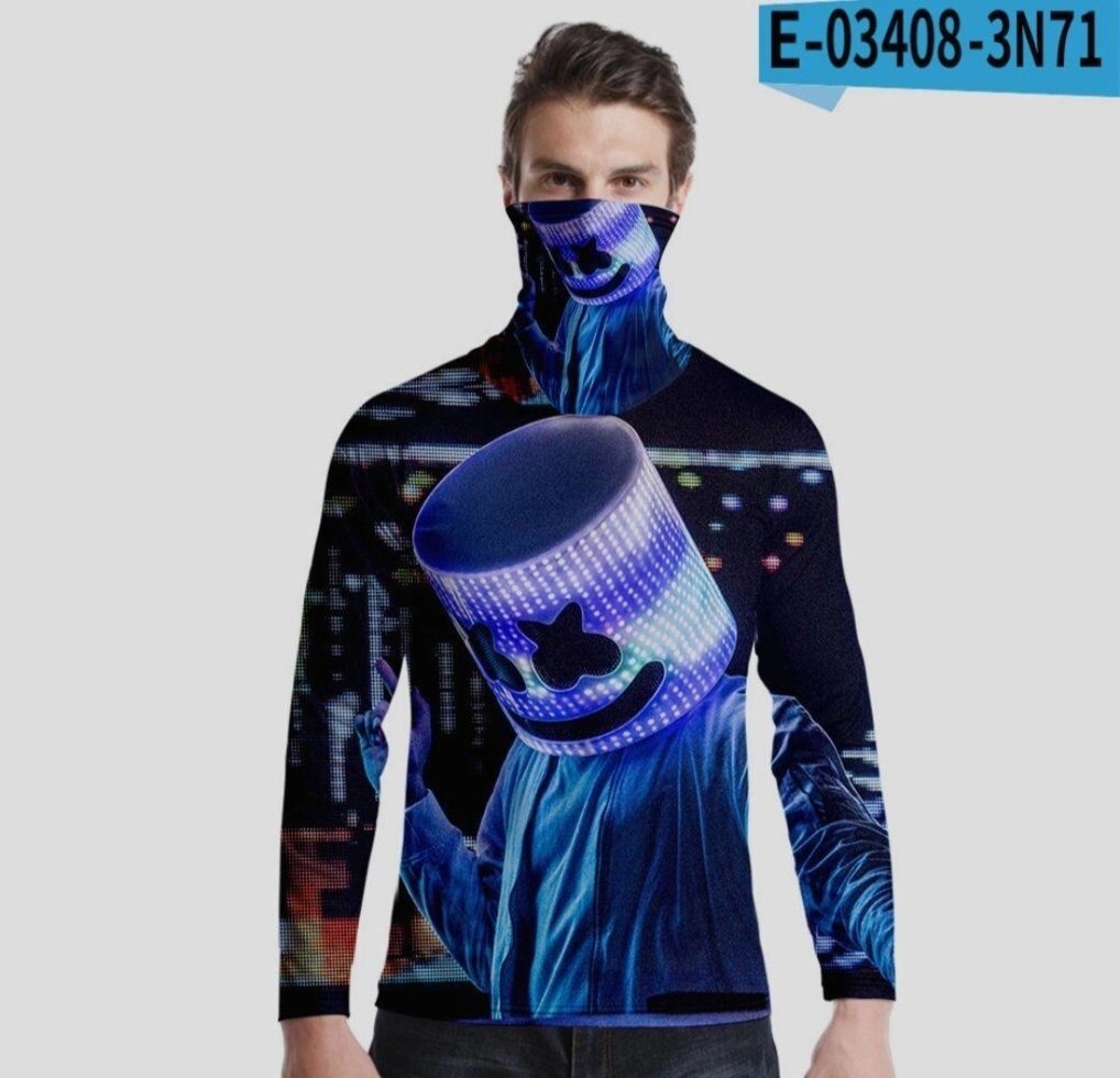 3D Толстовка с принтом DJ Marshmelo Мужская ##от компании## Интернет-магазин «Game Cards» - ##фото## 1