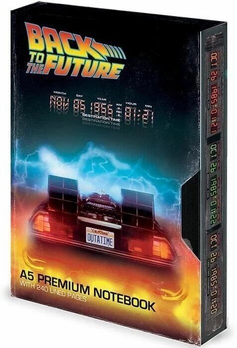 Блокнот Pyramid International Back to the Future - VHS Premium Notebook ##от компании## Интернет-магазин «Game Cards» - ##фото## 1