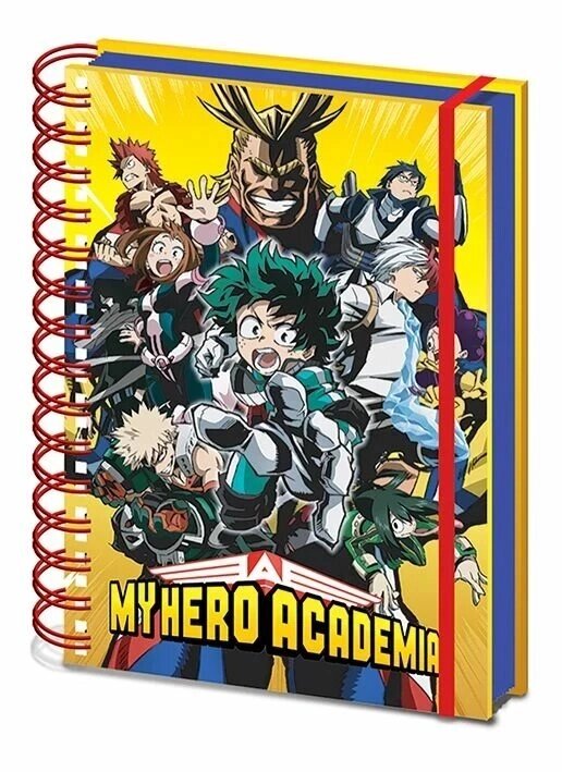 Блокнот Pyramid International My Hero Academia - Radial Character Burst Wiro Notebook ##от компании## Интернет-магазин «Game Cards» - ##фото## 1