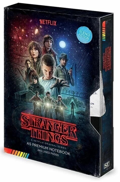 Блокнот Pyramid International Stranger Things - VHS Premium Notebook ##от компании## Интернет-магазин «Game Cards» - ##фото## 1