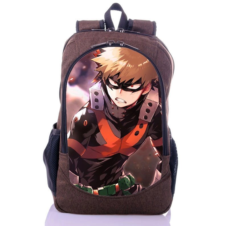 Рюкзак с принтом аниме Бакуго Моя геройская академия (backpack050) ##от компании## Интернет-магазин «Game Cards» - ##фото## 1