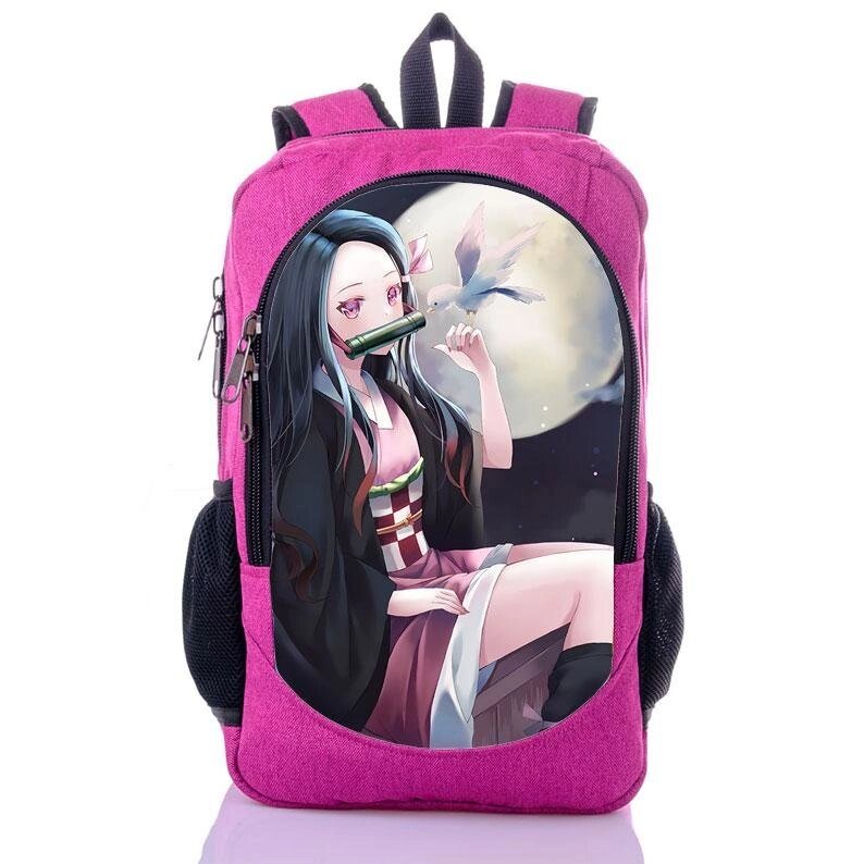 Рюкзак с принтом аниме Незуко Клинок рассекающий демонов (backpack007) ##от компании## Интернет-магазин «Game Cards» - ##фото## 1