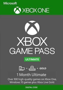 Xbox Game Pass Ultimate - 1 місяць для Xbox и ПК (інф. консульт. послуга)