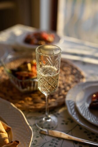 Набір скляних келихів Pasabahce Timeless для шампанського 175 мл 4 шт (440356)