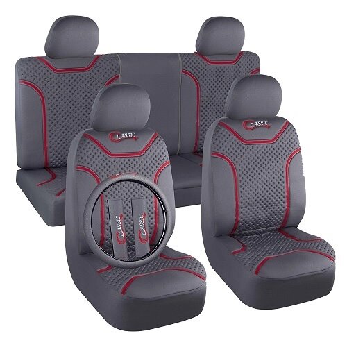 Чохли Milex Classic сірі AG-C72624 від компанії Інтернет магазин автотоварів Avtostyl - фото 1