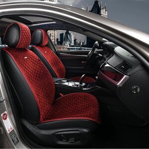 Накидки на сидіння автомобіля Elegant Palermo EL 700 201 передні червоного кольору