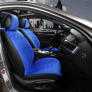 Накидки на сидіння автомобіля Elegant Palermo EL 700 202 передні синього кольору