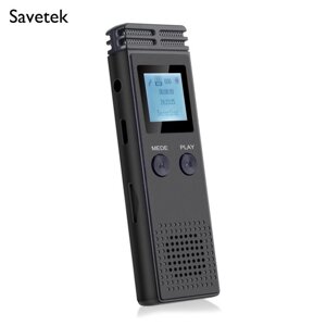 Професійний цифровий стерео диктофон Savetek GS-R84, 32 Гб, до 42 годин запису