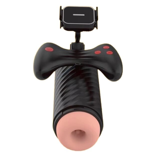 Автоматичний мастурбатор OPT-TOP Suction Thrusting 13.5-28 см Чорний (2104618387) від компанії Придбай - фото 1