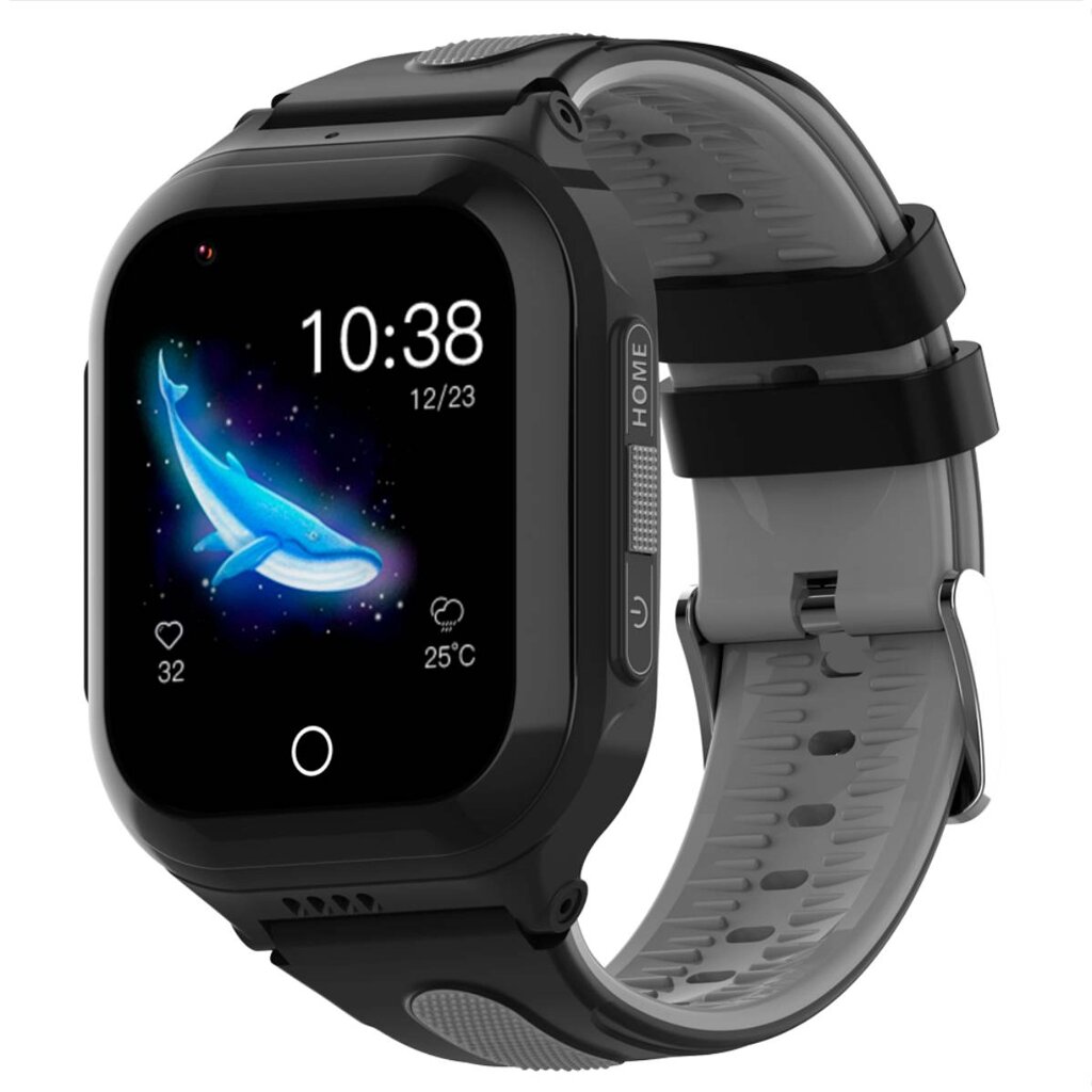 Дитячі розумні GPS годинник з відеодзвінком Wonlex KT24s Black (SBWKT24SB) від компанії Придбай - фото 1
