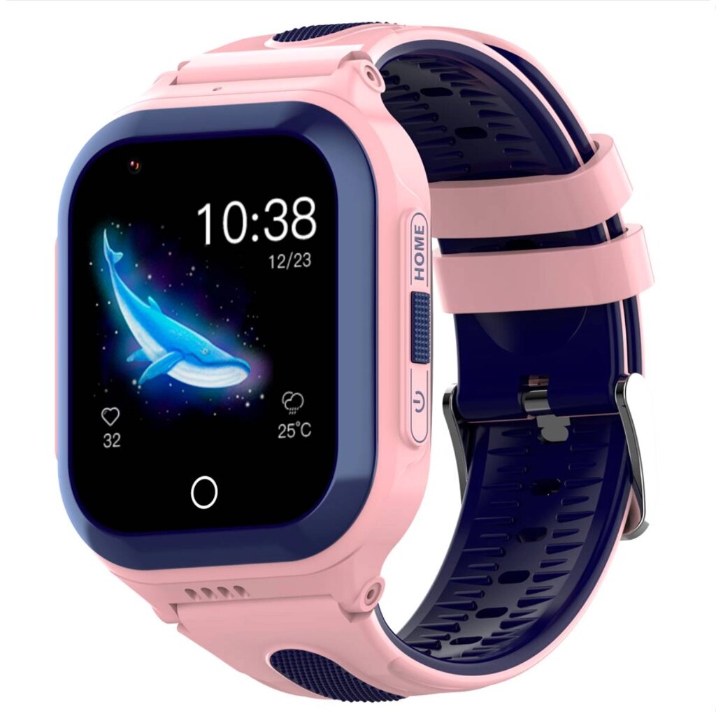 Дитячі розумні GPS годинник з відеодзвінком Wonlex KT24s Pink (SBWKT24SP) від компанії Придбай - фото 1