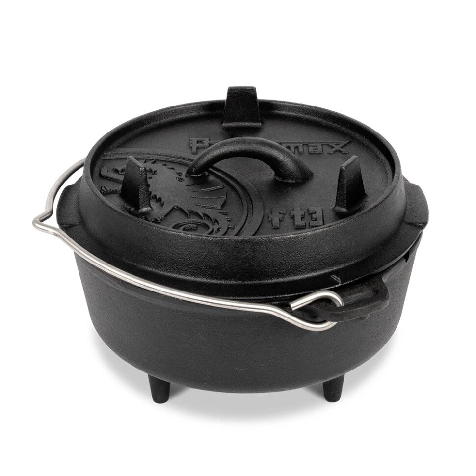 Котелок-жарівня чавунна Petromax Dutch Oven ft3 на ніжках 1,6 л (1017-ft3) від компанії Придбай - фото 1