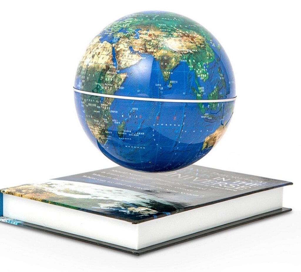 Левітуючий глобус на книзі 6 дюймів Levitating globe (LPG6001B2) від компанії Придбай - фото 1