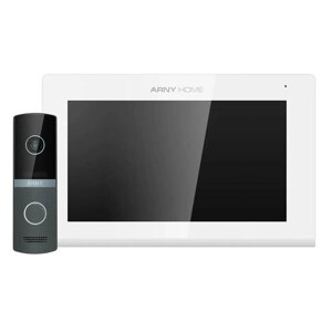 Комплект відеодомофону ARNY AVD-7423A Білий / Графіт