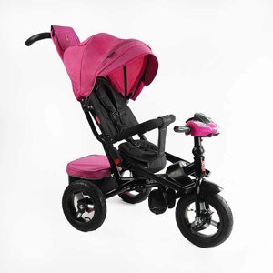 Велосипед триколісний дитячий Best Trike USB 12"/10" Рожевий (164866)