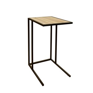 Стіл придиваний Art In Head Fiji Double 430х630х350 Дуб сонома/Чорний (TB06130000030)