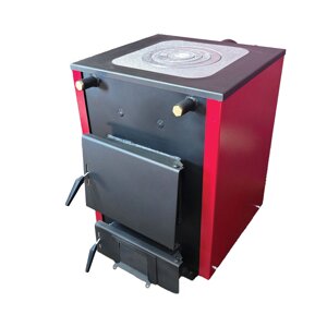 Твердопаливний котел Termico КВТ 14 кВт Червоний