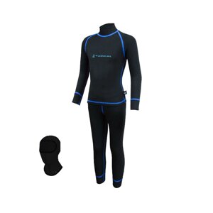 Комплект дитячої термобілизни Radical Billy 104-110 Чорний з синьою строчкою