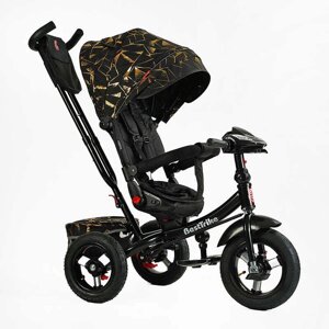 Велосипед триколісний дитячий Best Trike USB 12"/10" Чорний (164863)