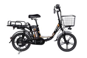 Електровелосипед Space eELDORADO 18" AL 15" 48B 15А/год 500Вт Чорний (ELB-SP-18-007)