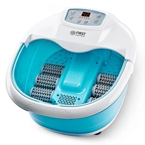Ванночка для масажу ніг FIRST FA-8115-4 Біло-блакитний (64942032)