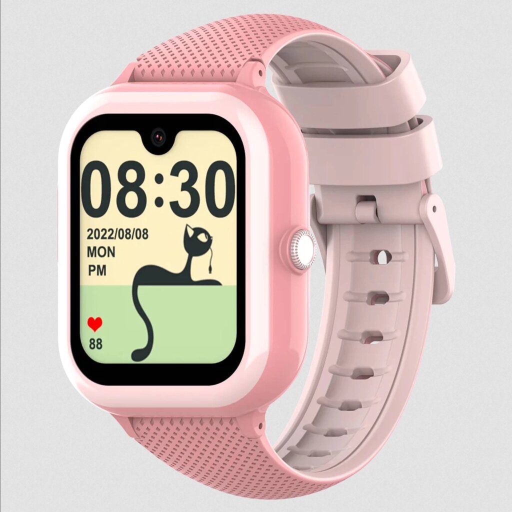 Розумний годинник з відеодзвінком Wonlex KT31 AMOLED 8GB Pink (SBWKT31P) від компанії Придбай - фото 1