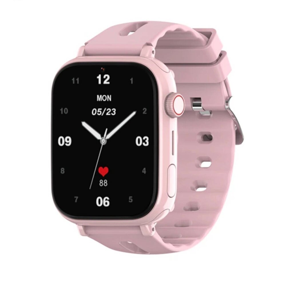 Розумний годинник з відеодзвінком Wonlex СT20 GPS Pink ( SBWСT20P ) від компанії Придбай - фото 1
