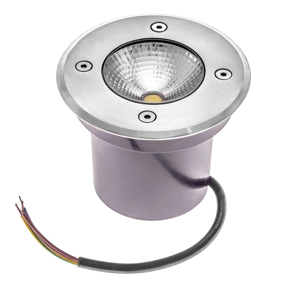 Світильник грунтової Brille LED IP67 5W LG-22 Сріблястий 34-170 від компанії Придбай - фото 1