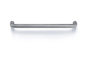 Ручка для меблів MVM SS-1021-128 SS, матова нержавіюча сталь, 128 мм, ручка-скоба МВМ