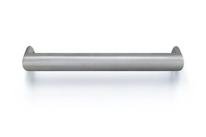 Ручка для меблів MVM SS-1022-128 SS, матова нержавіюча сталь, 128 мм, ручка-скоба МВМ