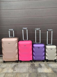 Пластикова валіза легка валіза пакет 360* Дорога Польща