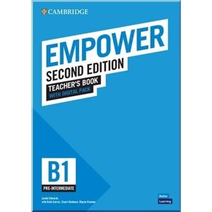 Empower 2nd Edition B1 Pre-Intermediate Teacher's Book with Digital Pack (книга для вчителя+цифровий пакет)