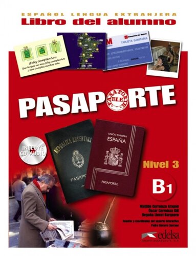 Pasaporte 3 (B1) Libro del alumno + CD audio
