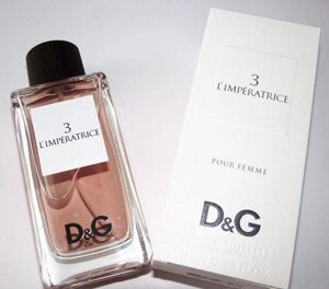 Dolce&amp, Gabbana 3 Imperatrice 100ml EDT (Імператриця). Жіночі Духи 2 = 3