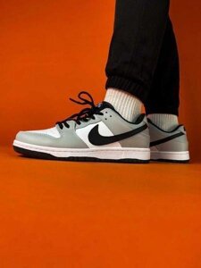 Кросівки Nike SB Dunk Low Grey/White | Чоловічі/жіночі x
