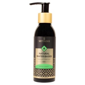 Лубрикант їстівний на водній основі смак яблучної цукерки Sensuva 125 мл Talla
