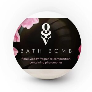 Бомбочка для ванни з феромонами та квітково-деревним ароматом Obsessive Bath bomb Floral Woody 100 г Talla