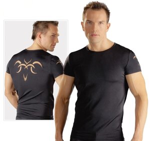 Футболка чоловіча з принтом на спині чорна Sven Joy Ment Shirt розмір M Talla