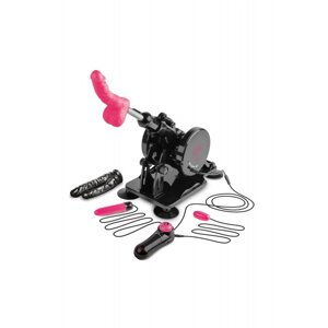 Машина для секс-кімнати з дистанційним керуванням із секс іграшками чорного кольору Eye Candy Talla